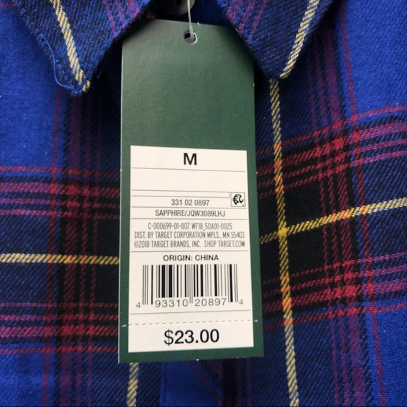 Wild Fable Oversized Button Down Flannel - Picture 4 of 4